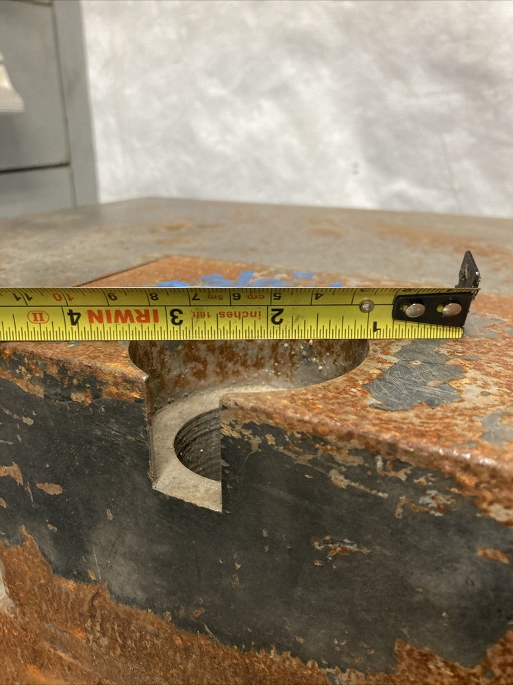 2-3/8” Die Shoe Ironworker or Punch Press Tooling Fabrication Machine Part