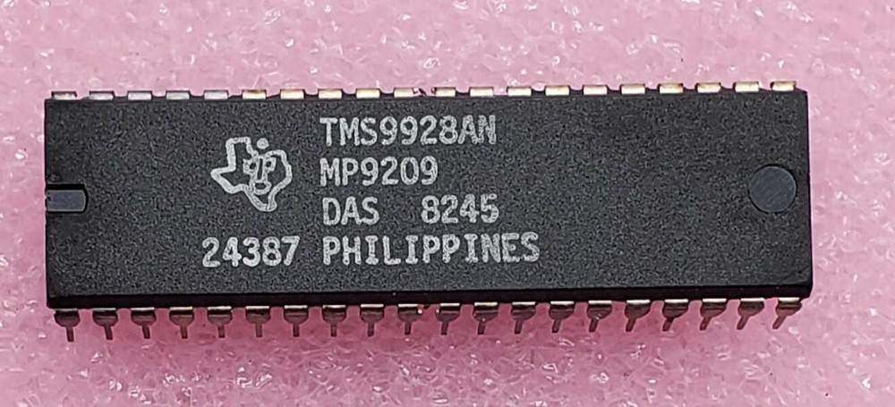 Texas Instruments - TMS9928A- TMS9928AN - IC. Video Display Processor