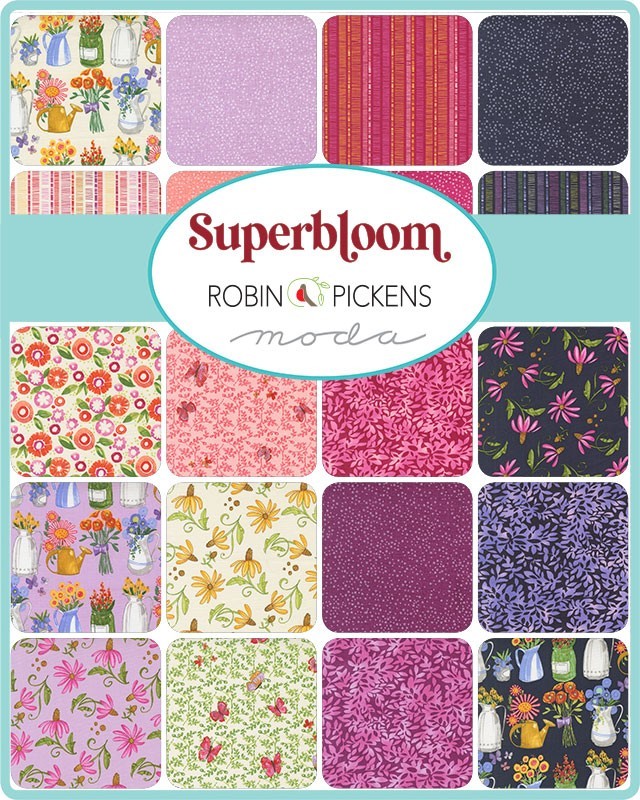 Superbloom By Robin Pickens For Moda - Charm Pack