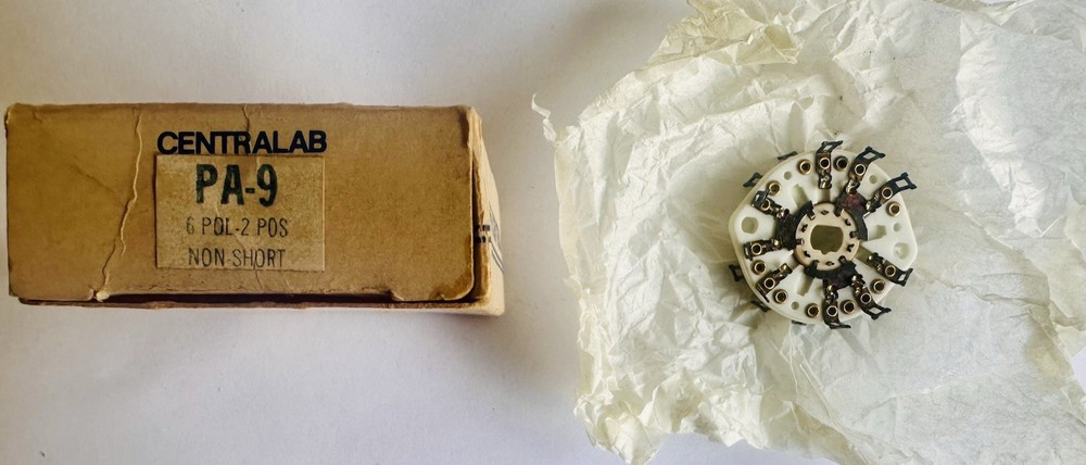 CENTRALAB/ PA-9 6 Pole