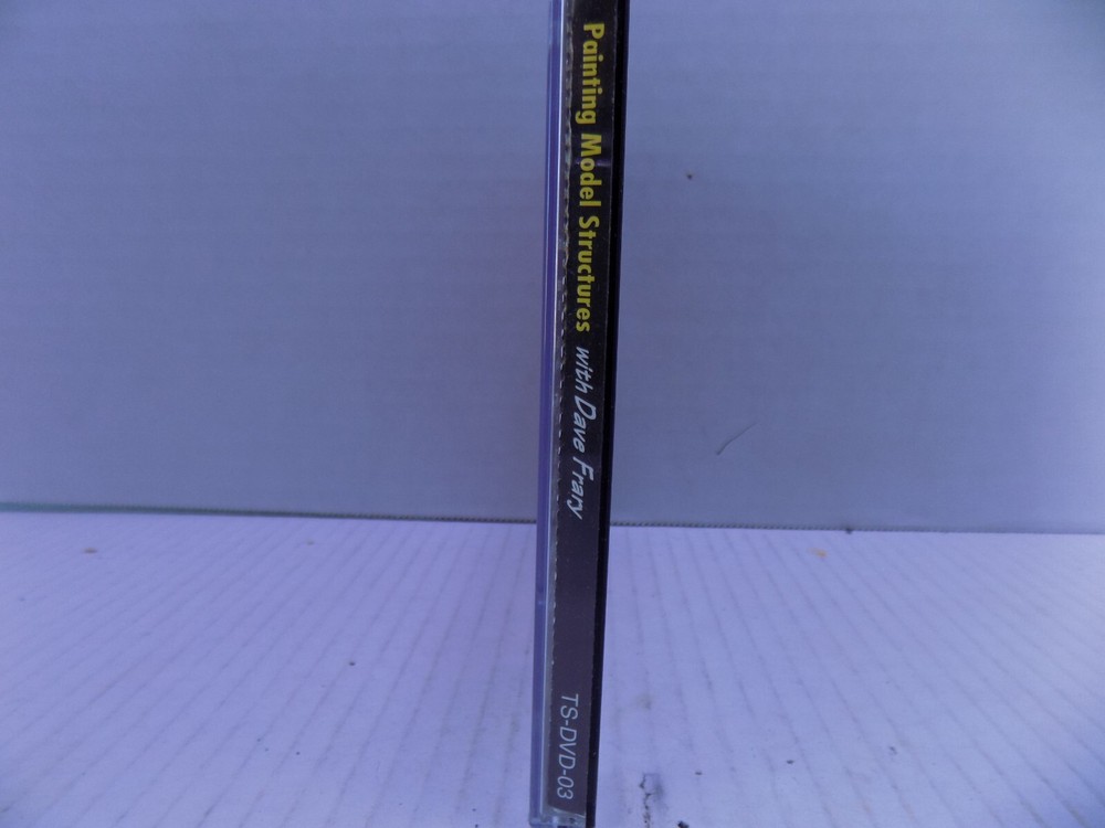 PAINTING MODEL TRAIN STRUCTURES BY D.FRARY PO DVD