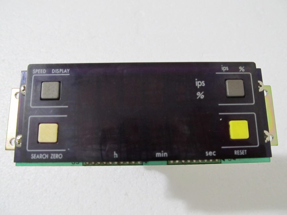 Otari MTR-10 SPEED DISPLAY MODULE BOARD - Reel Tape Deck Machine Part