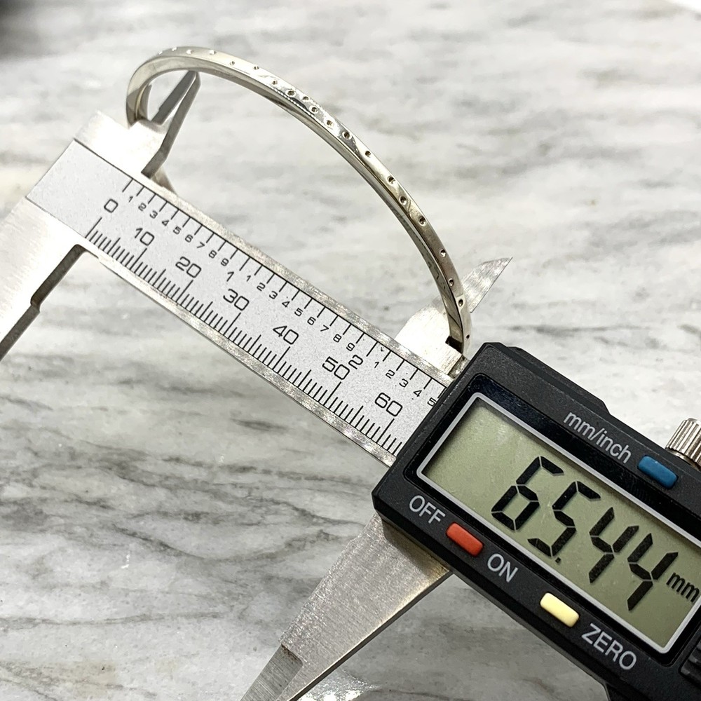 925 Sterling Silver Minimalist Bangle Bracelet