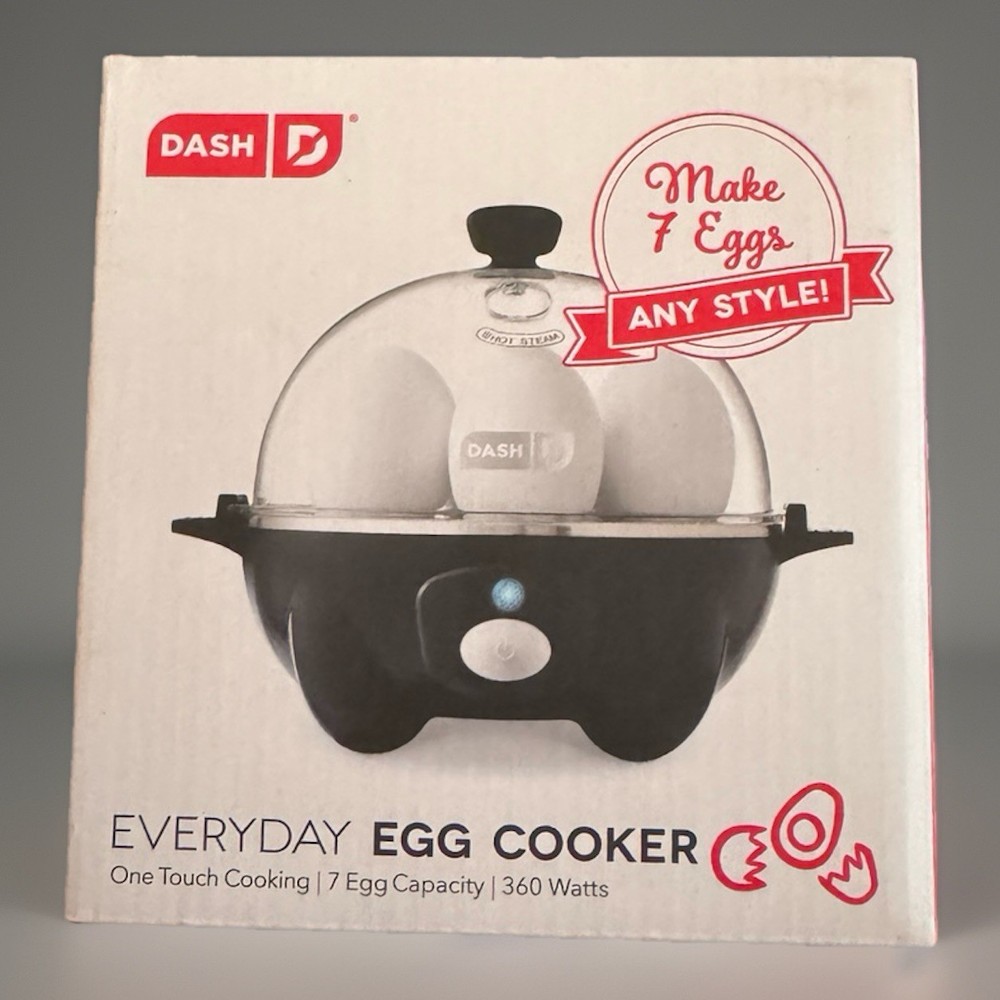 Dash Everyday Egg Cooker – Makes 7 eggs any style NEW