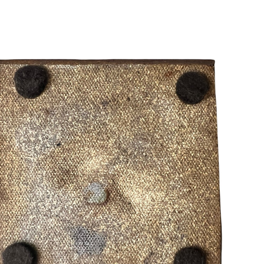 Handmade Ceramic Art Tile Cracked Glass Design Unique Decor Coaster 4x4