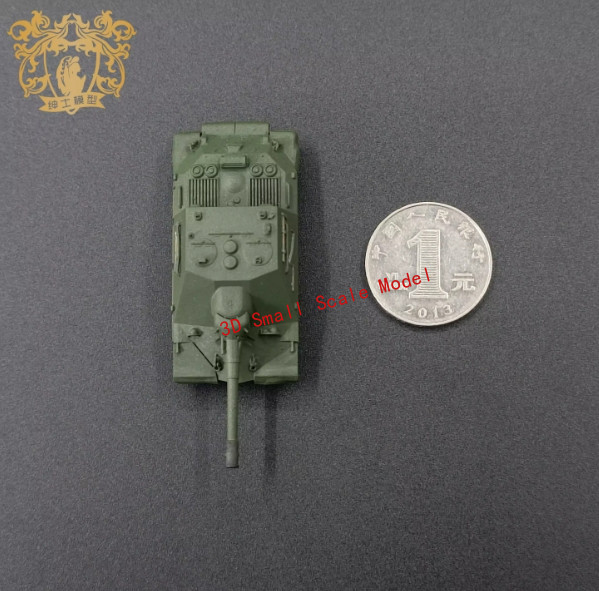 3D Printed 1/144 Soviet Project 261 Type 4 tank Finished Product