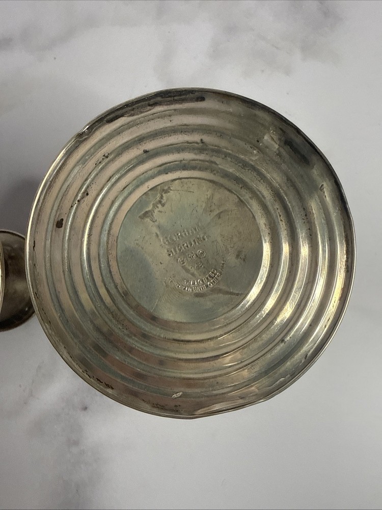 Gorham Sterling Silver Weighted Pair Candle Holders Sticks 455g