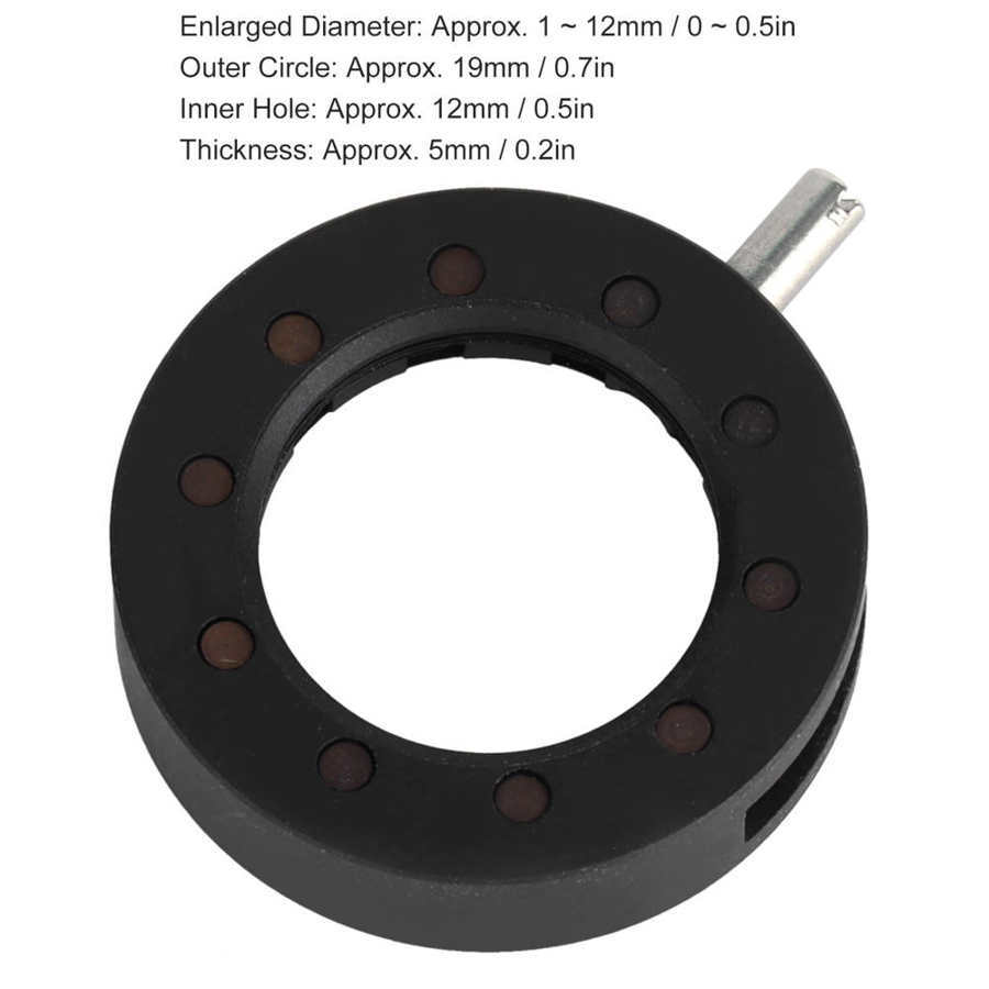 1-12mm Mechanical Iris Aperture Adjustable Diaphragm Camera Microscope Module