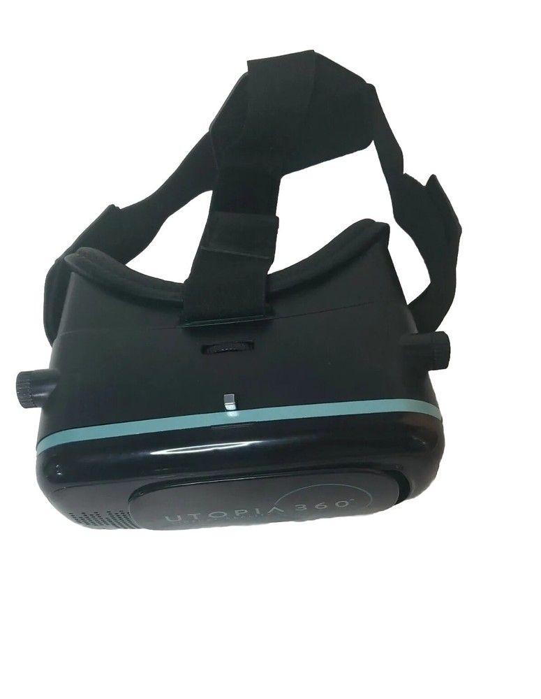 Utopia 360 Virtual Reality 3D Headset Bluetooth Controller For Smartphone Black
