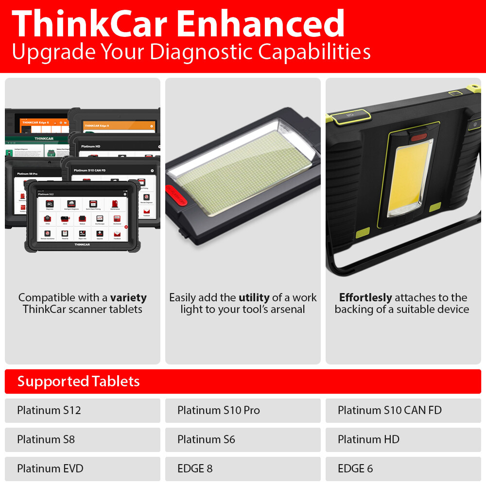 Work Light Attachment for ThinkCar Diagnostic Scanner Tools