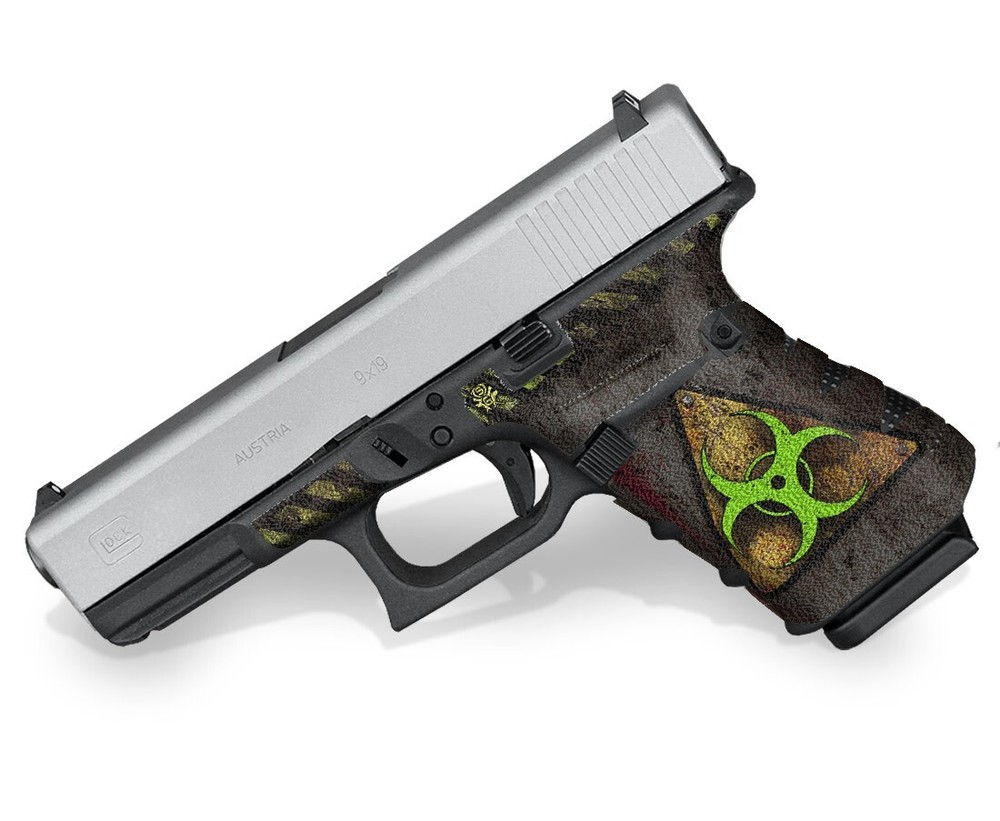 Glock 17 Gen 4 Decal Grip - Biohazard