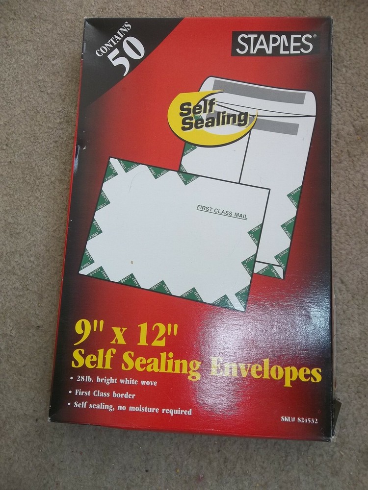 FIRST CLASS MAIL SELF-SEALING ENVELOPES 35 EA