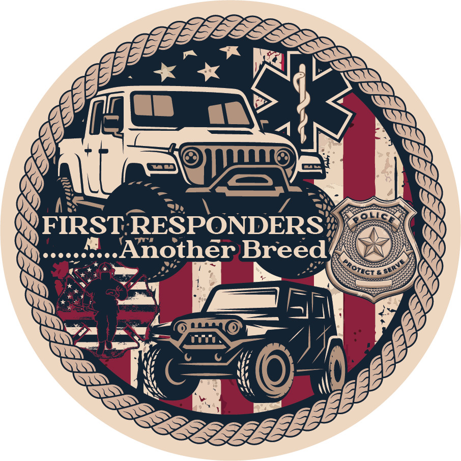First Responder,  Gladiator, First Responder Sticker