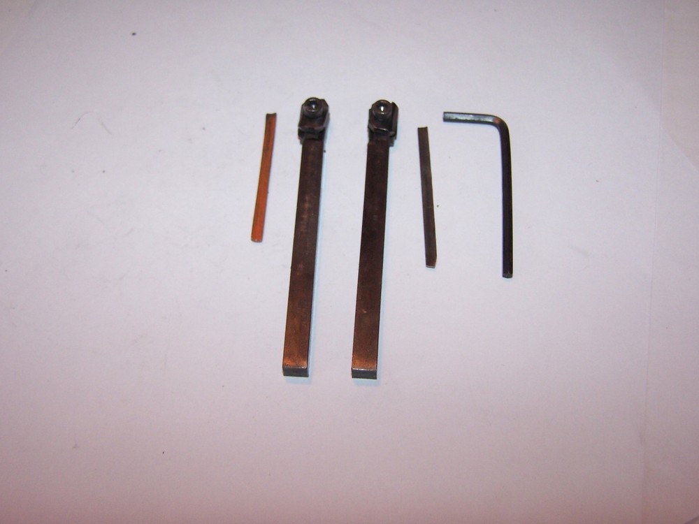 Edelstaal Unimat Lathe Insert Tool Holder, 2700, 1/4", left & right tools, #143