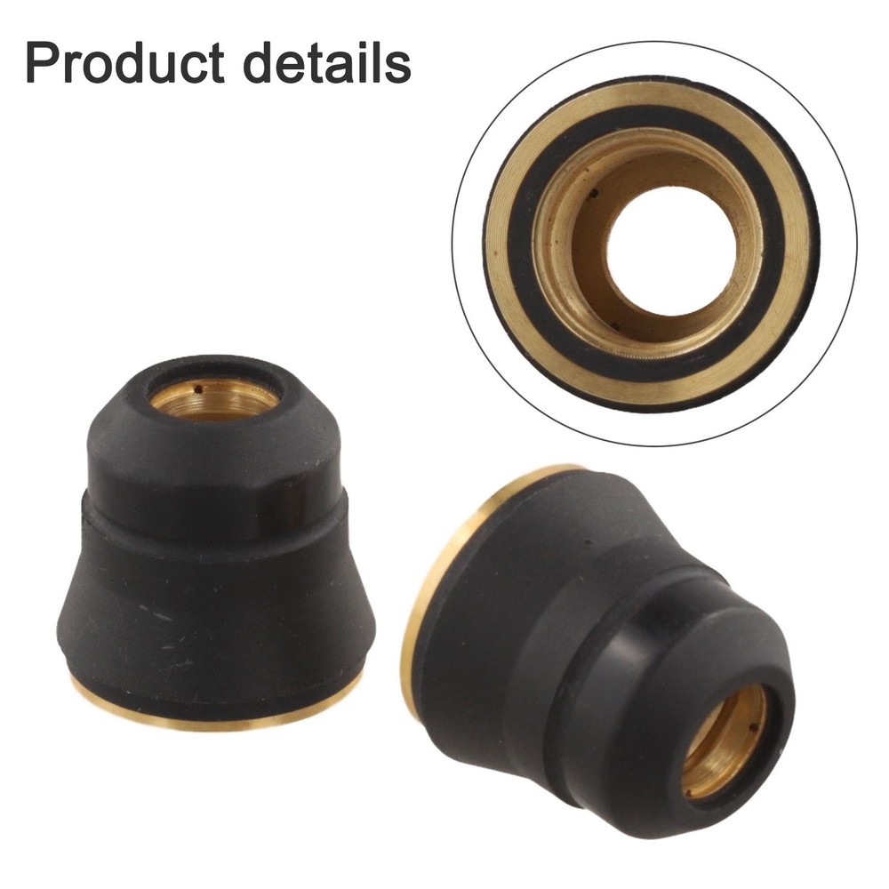2PCS Plasma Shield Cap Kit Compatible with S45 Cutting Torch Model PC0116