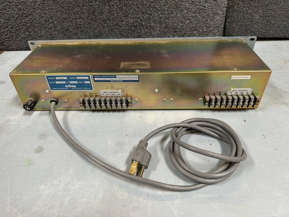 Orban 622B Paramedic Equalizer
