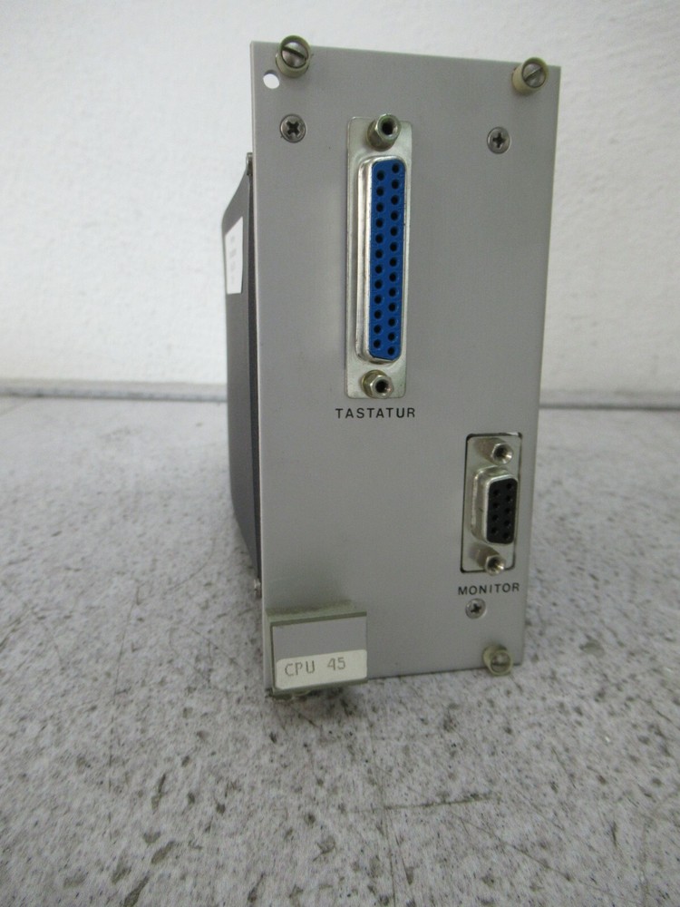 Herrmann Ultrasonic Technology CPU45 Dialog 2004 Janich Class CPU5 82015530232