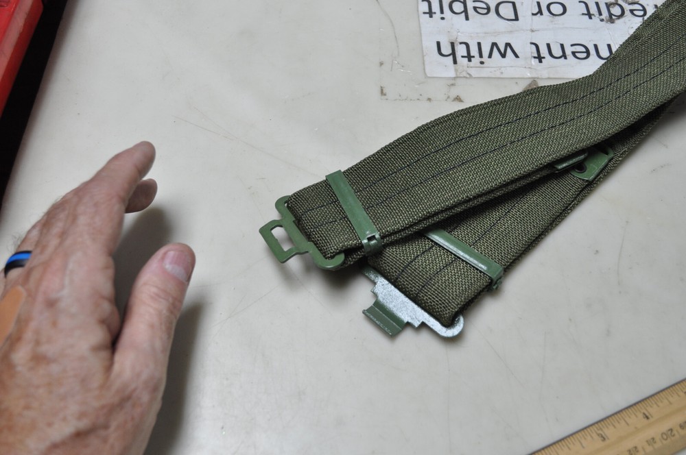 Current Issue German Nylon Combat belt, size M, Mint un