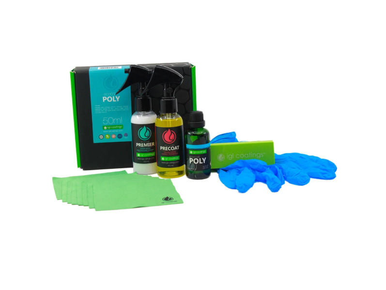 IGL Ecocoat Poly Ceramic Paint Coating Kit - High Solids Extreme Gloss (50ml)
