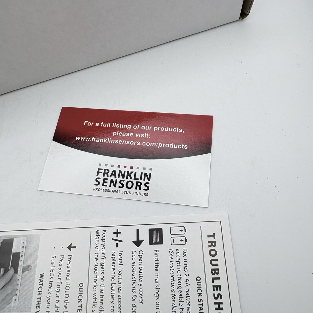 Franklin 710 Professional Stud Finder with Advanced 13-Sensor Technology NOB