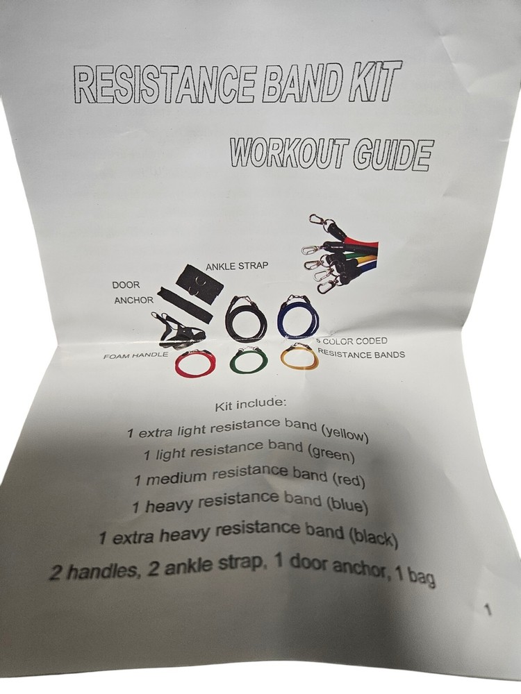 RESISTANCE BAND KIT