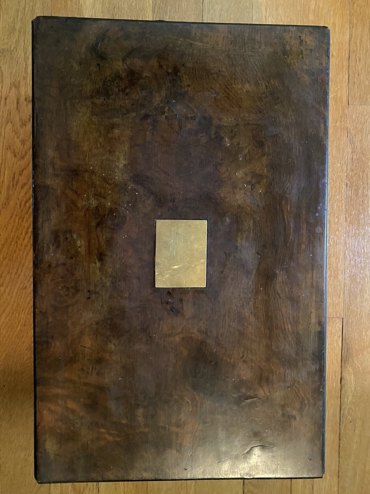 Antique Mahogany Writing Lap Desk