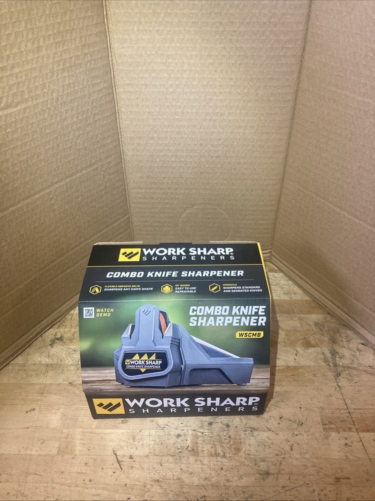 Work Sharp Combo Knife Sharpener WSCMB Electric Belt Honing Tool