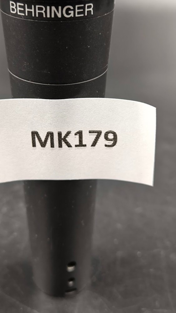 Behringer Ultravoice XM8500 Microphone Used Working Black