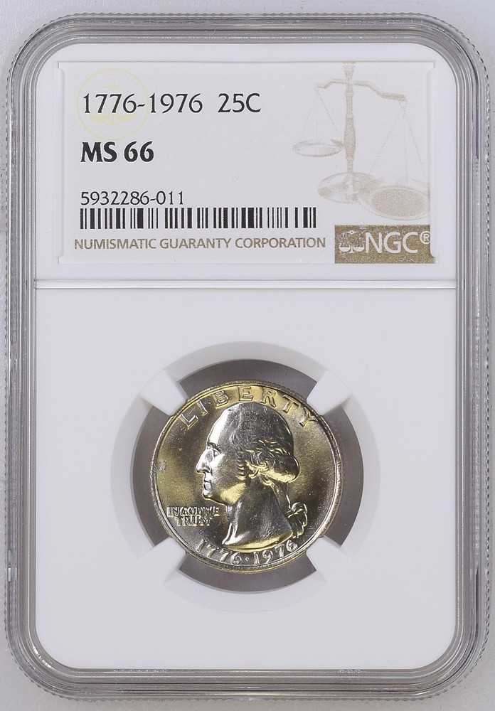 NGC Bicentennial 5 coin Set