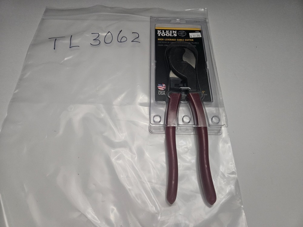 KLEIN TOOLS #63050 HIGH-LEVERAGE CABLE CUTTER (TL3062)