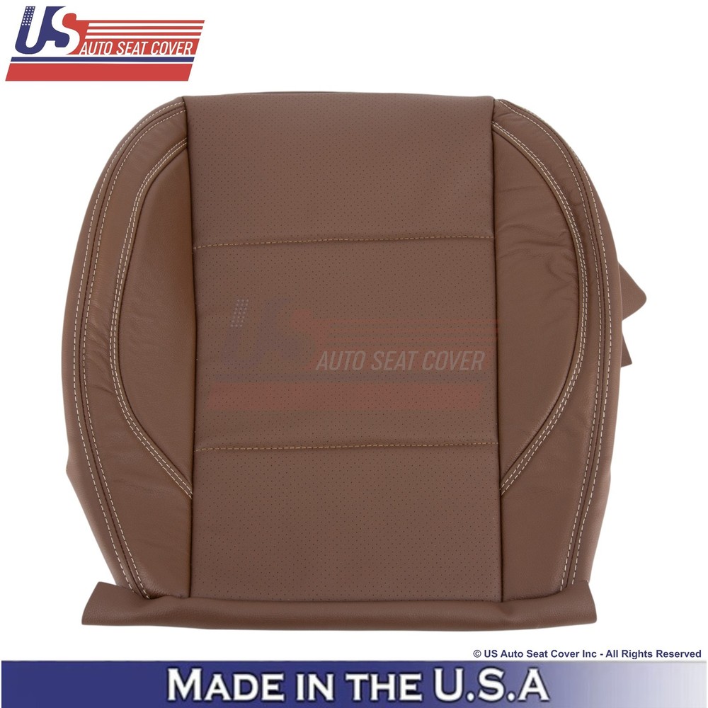 2018-2019 For Subaru Outback Leather Perf. Driver Bottom Seat Cover Java Brown