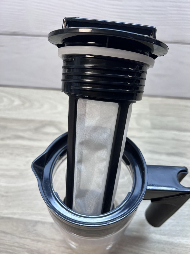 Cold Brew Coffee Ice Tea Maker 1qt Plastic Pitcher Mesh Filter Infuser