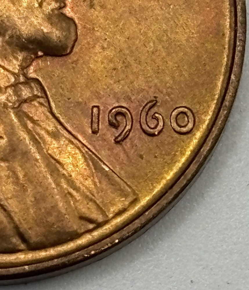 1960-P Small Date Spots X-349