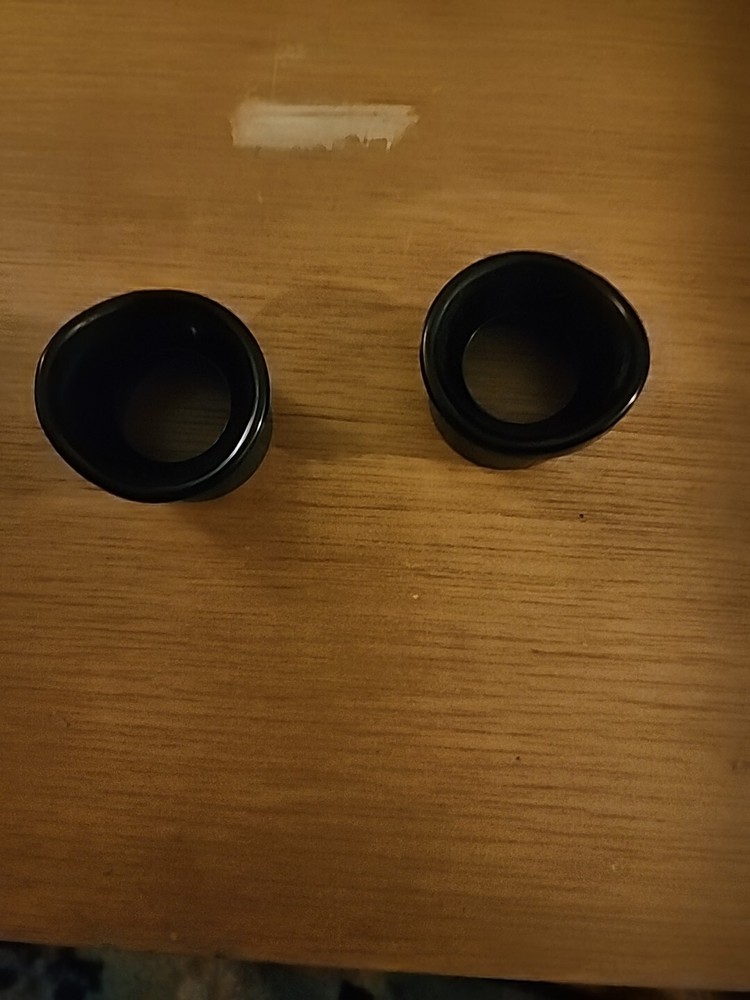 2PCS Binocular Eyecups Microscope Eye Cups Eyepiece Shield Cup Eyepiece Guards