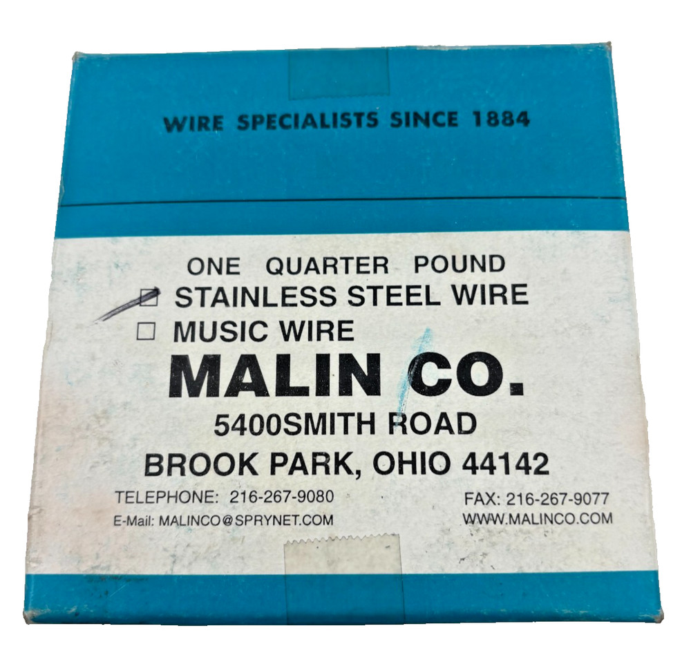 MALIN STAINLESS STEEL WIRE 22047