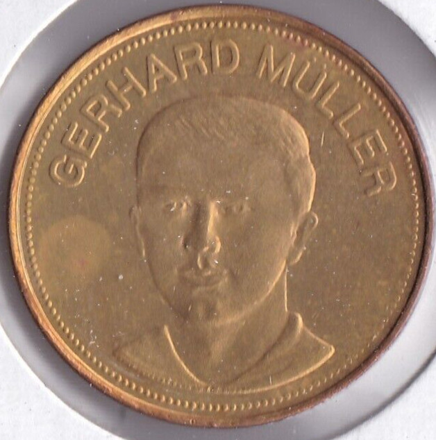 Gerhard Muller Traum-Elf 1969 Shell Token