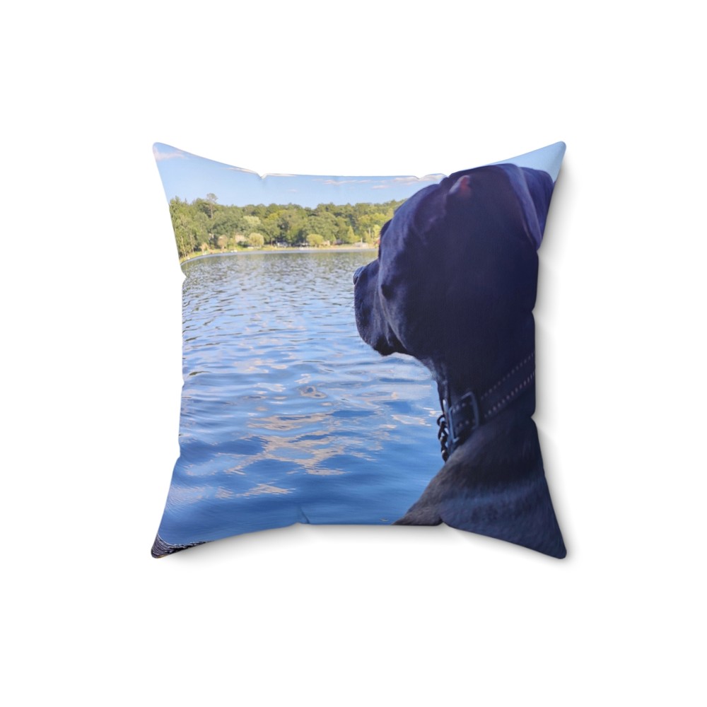 Decorative Accent Throw Pillow Zen Dog