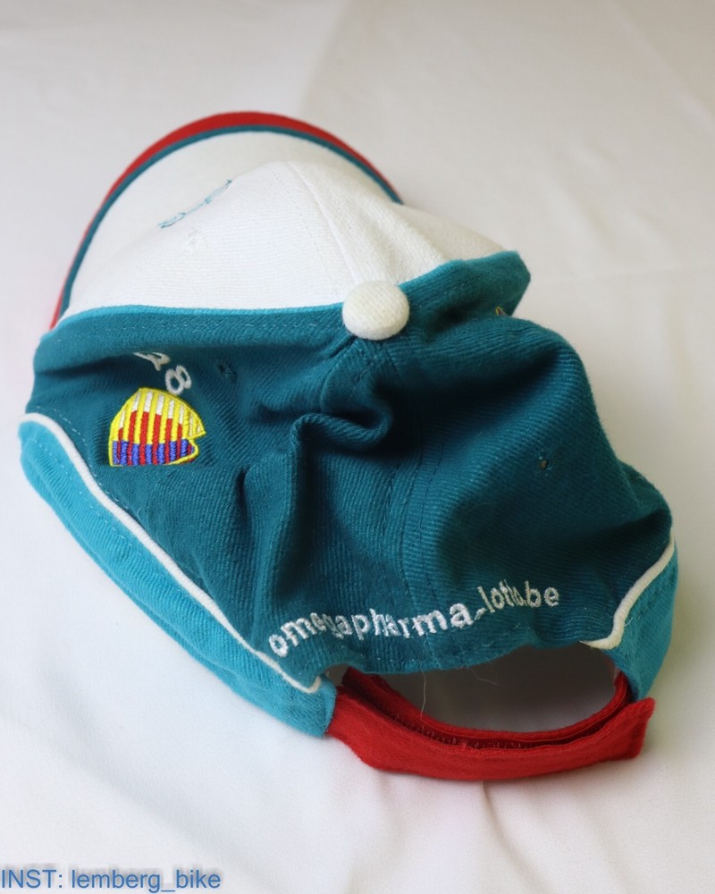 Omega Pharma - Lotto vintage cycling cap