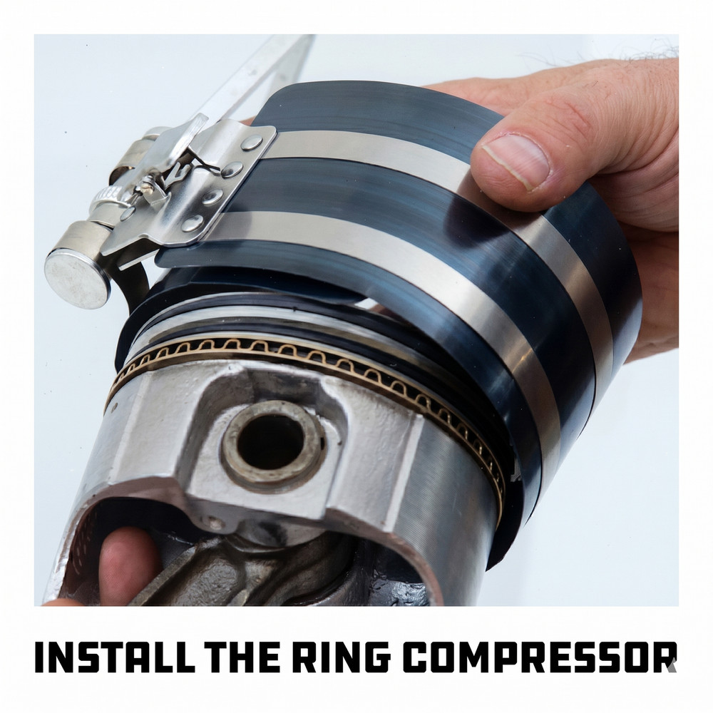 Powerbuilt Piston Ring Compressor , Range from 2 in. to 5 in. - 648433