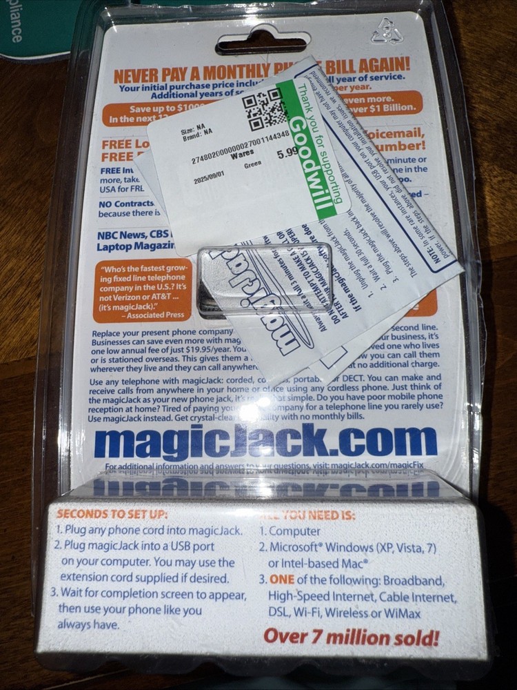magic-jack A921 USB Phone Jack