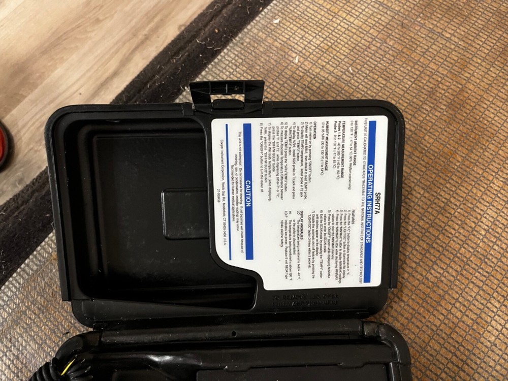 temperature humidity meter