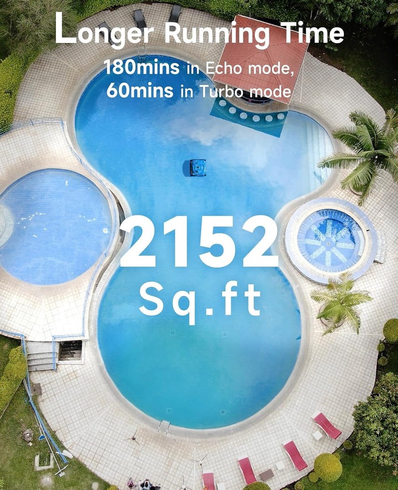 WYBOT C2 Cordless Robotic Pool Cleaner