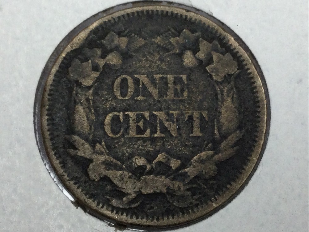 1858 small letter Flying Eagle Cent