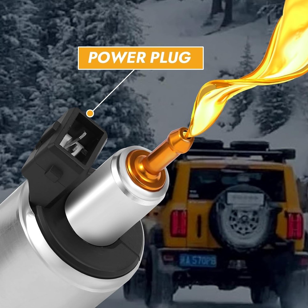 Diesel heater fuel pump, 12V 22ML quieter gas air heater electric fuel pump, use