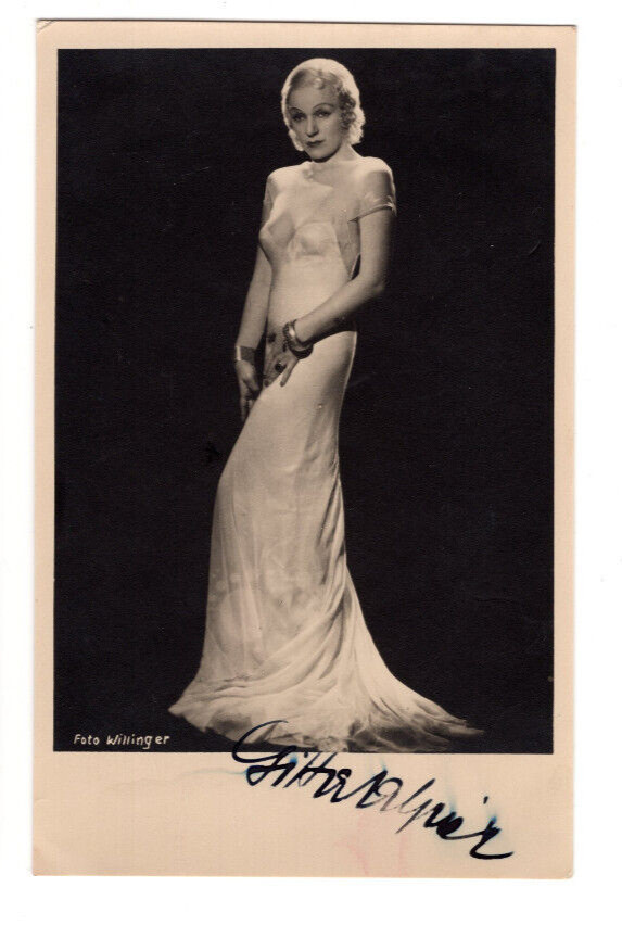 Gita Alpar Signed Postcard / Autographed Opera Singer