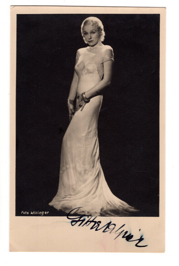 Gita Alpar Signed Postcard / Autographed Opera Singer