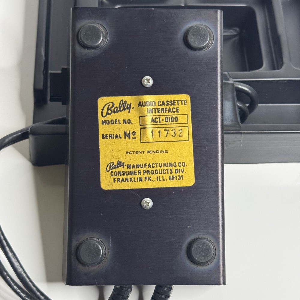 ⚡️RARE Bally BASIC Audio Cassette Interface Vintage ACI-0100 ⚠️TESTED