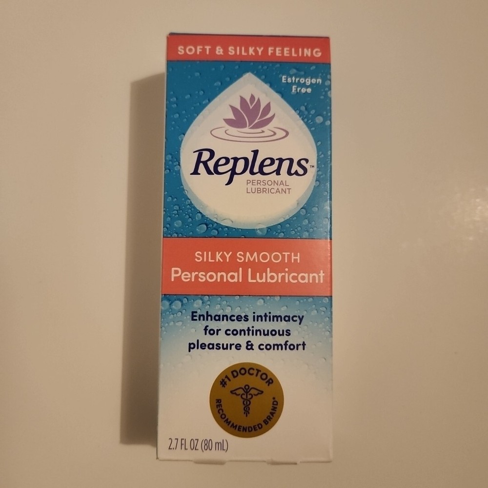 Replens Silky Smooth Personal Lubricant Continuous Pleasure 2.7oz