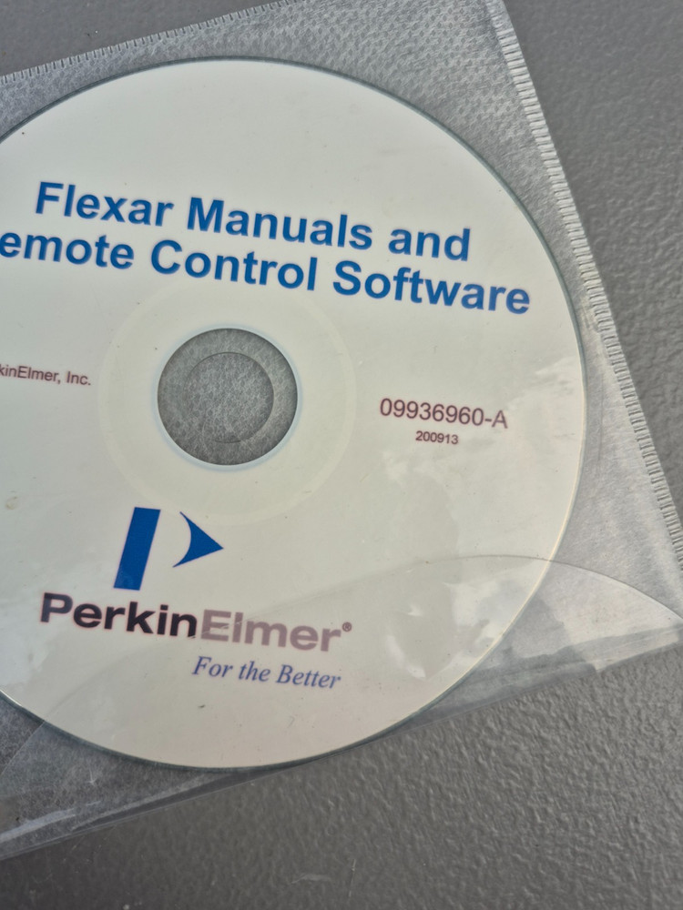 PerkinElmer 09936960-A Flexar Manuals and Remote Control Software