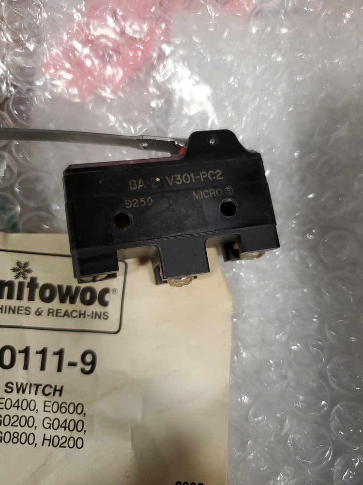 Manitowoc Bin Switch